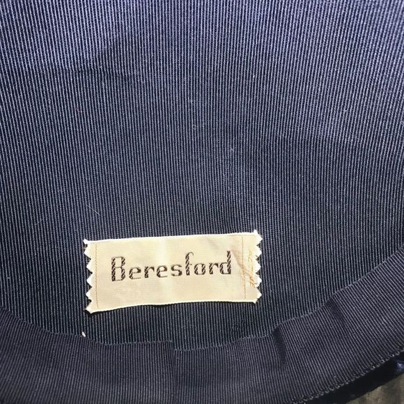 Vintage 1930 Beresford Blue Pillbox Womens Hat main image 7